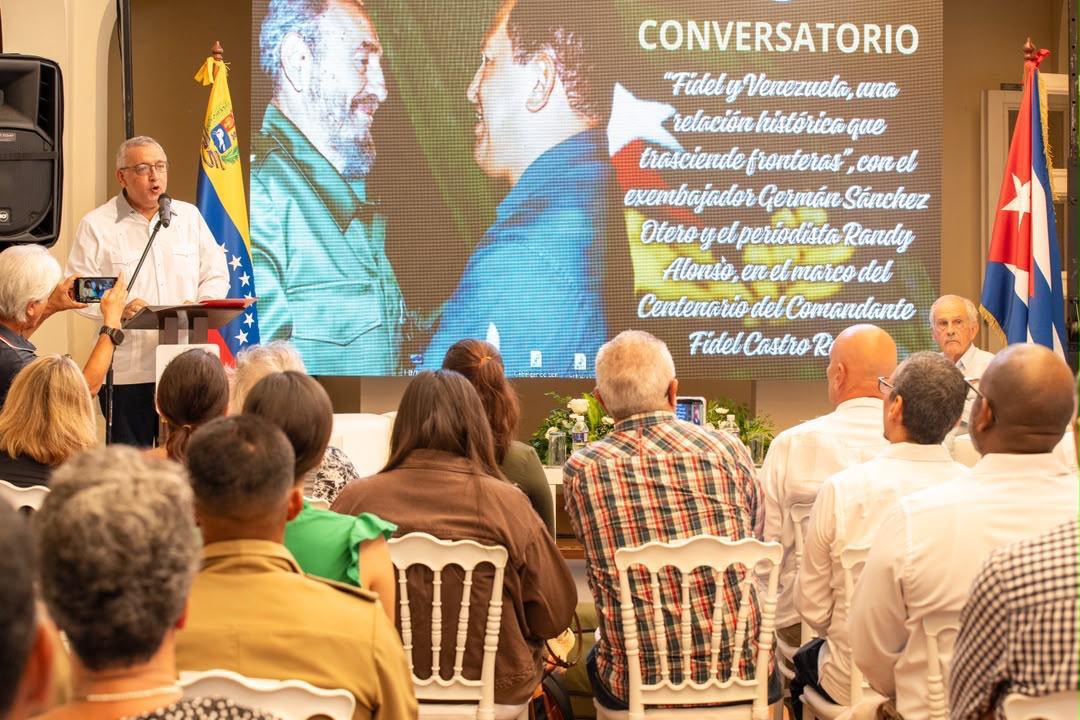 Desde Cuba, Venezuela rinde homenaje al Comandante Fidel Castro Ruz por el centenario de su nacimiento